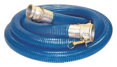 Kuriyama 45Du71 2  Id X 20 Ft Pvc Water Suction Hose 90 Psi Clear/Bl • $165.99