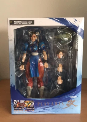 $69.99 • Buy Street Fighter IV: Play Arts Kai Chun-Li Action Figure * USED DAMAGED *