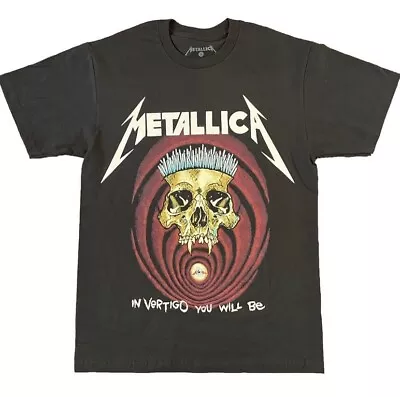 Metallica  In Vertigo You Will Be  Short Sleeve T-shirt Mens Black • $20.99