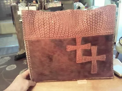 P&g Collection Purse Hair On Cowhide Leather Purse Crosses • $45