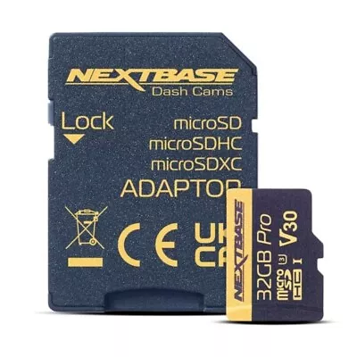 Nextbase 32gb U3 Micro Sd Card With Adaptor • £16.99