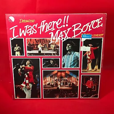 MAX BOYCE I Know 'Cos I Was There! 1978 UK Vinyl LP Hymes Original Arias Live • £6.40