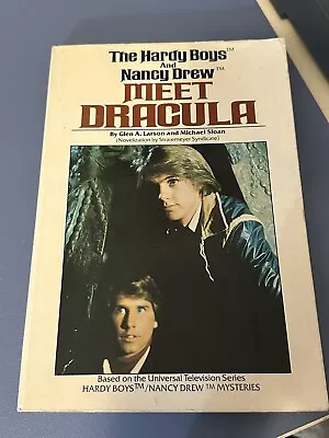 The Hardy Boys And Nancy Drew Meet Dracula 1978 Novelization Book Novel Vintage • $17.99