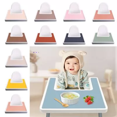 Non-slip High Chair Placemat Silicone Placemats For IKEA Antilop Toddlers • $18.02