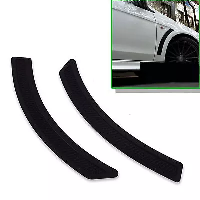 Carbon Fiber Front Fender Side Vent Cover Trim For Mitsubishi Lancer EVO X 08-15 • $12.80