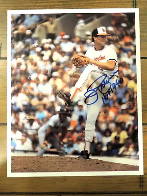 Jim Palmer 8 X 10 Autograph Photo  Signed Hof 1990  Baltimore Orioles Hof Legend • $15