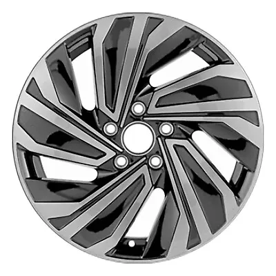 17x7 5 Slot Used Alloy Wheel Machined Painted Gloss Black With Gold Tint 70047 • $247.89