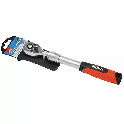 Hilka 3/8  Drive Soft Grip Handle Rachet Quick Release Socket Telescopic Tool • $25.49