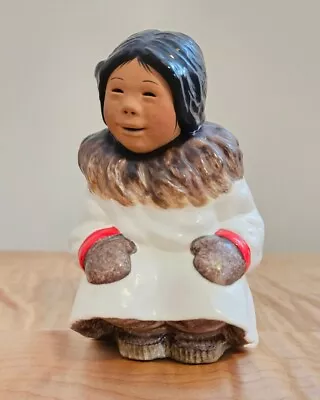 C. Alan Johnson Inuit Figurine  Mae  Ai71 © 1985 • $28