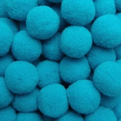 £1.69 • Buy LARGE Jumbo Pom Pom Trim Trimming Sewing Craft 2cm XL Bobble Fringe 20mm