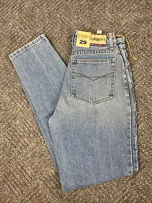 Vintage Z Cavaricci Denim Pants Women's 27x32 Blue Adult NOS • $55