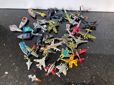 Micro Machines Galoob Vintage Planes Jet Bombers Helicopter Cruise Ship Lot 80s • $0.99