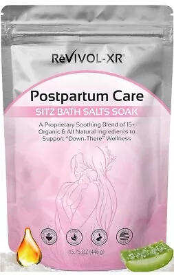 Postpartum Sitz Bath Mix - 1 Potent Pouch With 20 Soothing Ingredients • $10.75