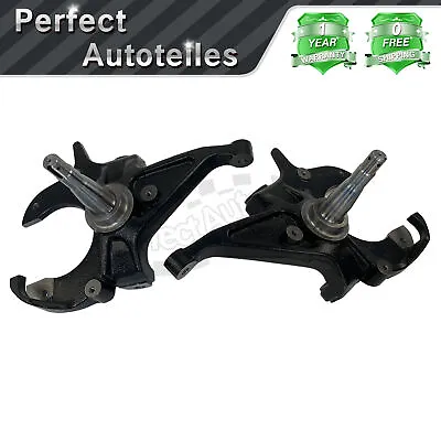 2  Inch Pair Drop Spindle Front For Chevy S10 / GMC Sonoma Jimmy S15 Pickup 2WD • $116.01