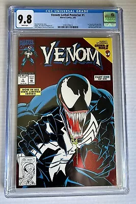 Venom Lethal Protector #1 CGC 9.8 Marvel Comics • $245