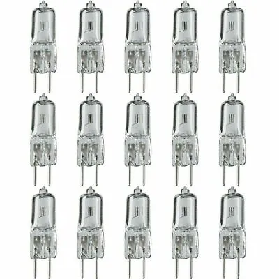 10 X G4 20W Watt 12V Halogen Tungsten 2 Pin Light Capsule Lamp Bulbs Base UK • £3.77