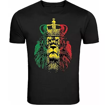 Bob Marley Smoking Joint Tee Rasta One Love Lion Zion S - 5XL T-Shirt Tee • $19.99