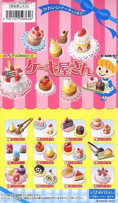 2009 Re-ment Cake Shop 12 Piece Display Miniature Foods Doll House New U.s. • $179.98