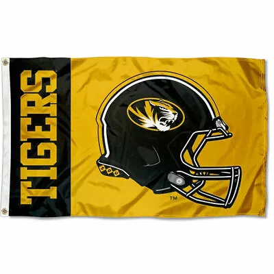 Missouri Tigers Football Helmet Flag Large 3x5 • $31.95