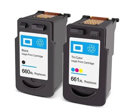 $12 • Buy Generic PG660 XL CL661 Ink For Canon TR7060 TS5360 TS5365 TR7060a TS5360a