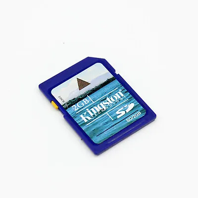 Kingston 2GB SD Card Non HC Secure Digital Card 2 GB For Old Camera/Recorder/GPS • $7.65