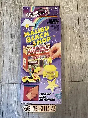 1992 Matchbox Malibu Beach Shop Travel Playset 50679 NRFB • $23