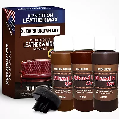 Extra Large Leather Repair Kit 6 Full Ounces For Furniture Jacket Sofa • $19.95