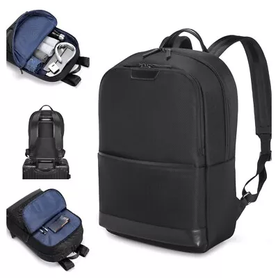 15.6  Laptop Luxury Business Backpack Rucksack Bag Waterproof Travel School • £29.99