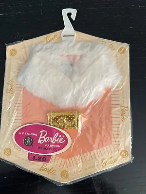 Vintage Barbie White Rabbit Fur Stole • $150