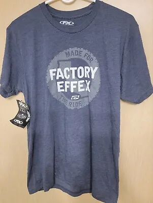 Factory Effex FX Logo Tee Motorcycle Street Bike Dirt NWT  Made For The Ride  • $17.99