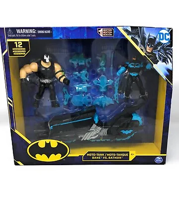 Batman SPIN-MASTERS MOTO-TANK BANE VS BATMAN 1ST EDITION W/ACCESSORIES  • $25.49