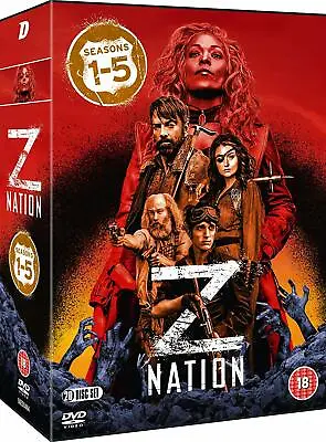 Z NATION 1-5 (2014-2018) COMPLETE Zombie Apoc. TV Season Series - Rg2 DVD Not US • $71.45