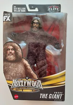 WWE Elite Collection Hollywood Six Million Dollar Man Andre The Giant Bigfoot • $43.56