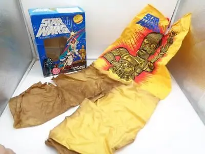 Vtg 1977 Ben Cooper Star Wars Golden Robot C-3PO Medium Costume NO MASK Box • $19.99