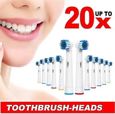 NEW Electric Replacement Braun Toothbrush Heads Oral B Compatible Brush Generic • $7.99