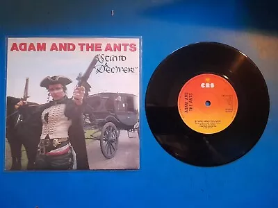 Adam And The Ants☆stand And Deliver☆ 7  Vinyl☆freepost☆ • £5.95