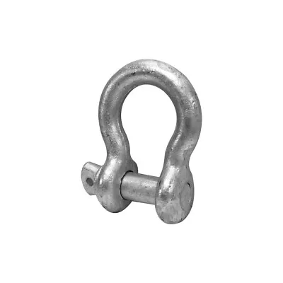 5/8  Screw Pin Anchor D Ring Shackle Galvanized Steel Drop Forged WLL 6500 Lbs • $18.50