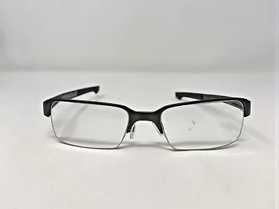 Oakley Eyeglasses Frames OX5042-0352 BOOMSTAND 52-19-140 Pewter Half Rim EO21 • $60