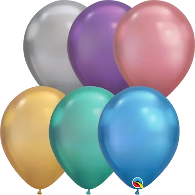 11  Latex Balloons - Qualatex Chrome • $5.49