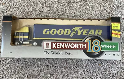 Liberty Classics #30031 Goodyear Kenworth K100E Die Cast Metal Bank A1 • $20