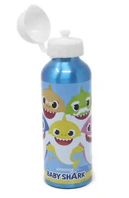 Baby Shark Aluminium Drinks Bottle 500ml Blue • $13.29