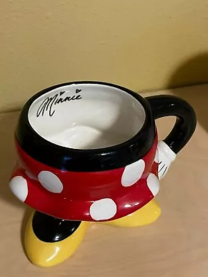 Authentic Original Disney Parks Minnie Mouse Bottom Skirt Signature Coffee Mug • $10