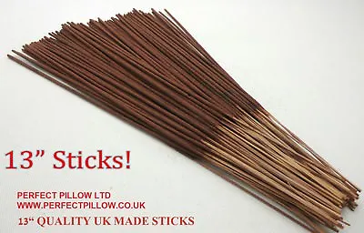 100 Quality British 13  Long Burning Incense Stickswhy Buy Slave Labour Imports • £8