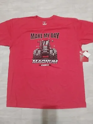 Case Make My Day Magnum Red T Shirt NWT Sz 2XL • $10