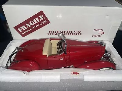 Danbury Mint 1934 Packard Lebaron V-12 Speedster 1:24 Die Cast Metal In Box • $60