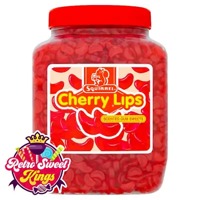 £2.99 • Buy Squirrel Cherry Lips Scented Retro Sweets Pick 'N' Mix Chewy Gums Easter Gift