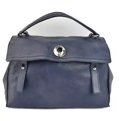 $779.99 • Buy SAINT LAURENT (YSL)  Muse Two : Steel Blue, Leather Satchel/Tote Bag (my)