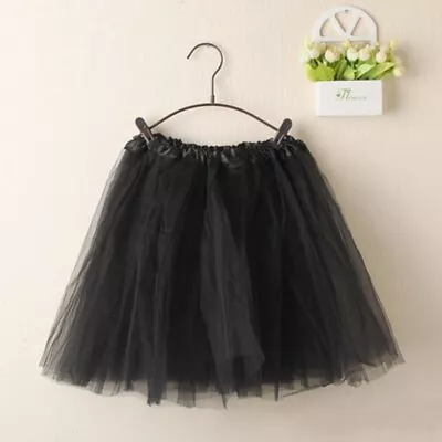 Women Adults Tulle Tutu Dress Skirt Princess Ballet Skirts Dancewear Petti Skirt • $12.88