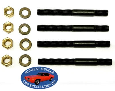 12 Pcs Exhaust Manfold Header Bolts Hardware Kt Set For Chevy GM 12 Pcs Exhaust Manfold Header Bolts Hardware Kt Set For Chevy GM