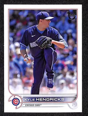 Kyle Hendricks 2022 Topps Vintage #168 Series 1 SP Cubs 77984 • $7.96